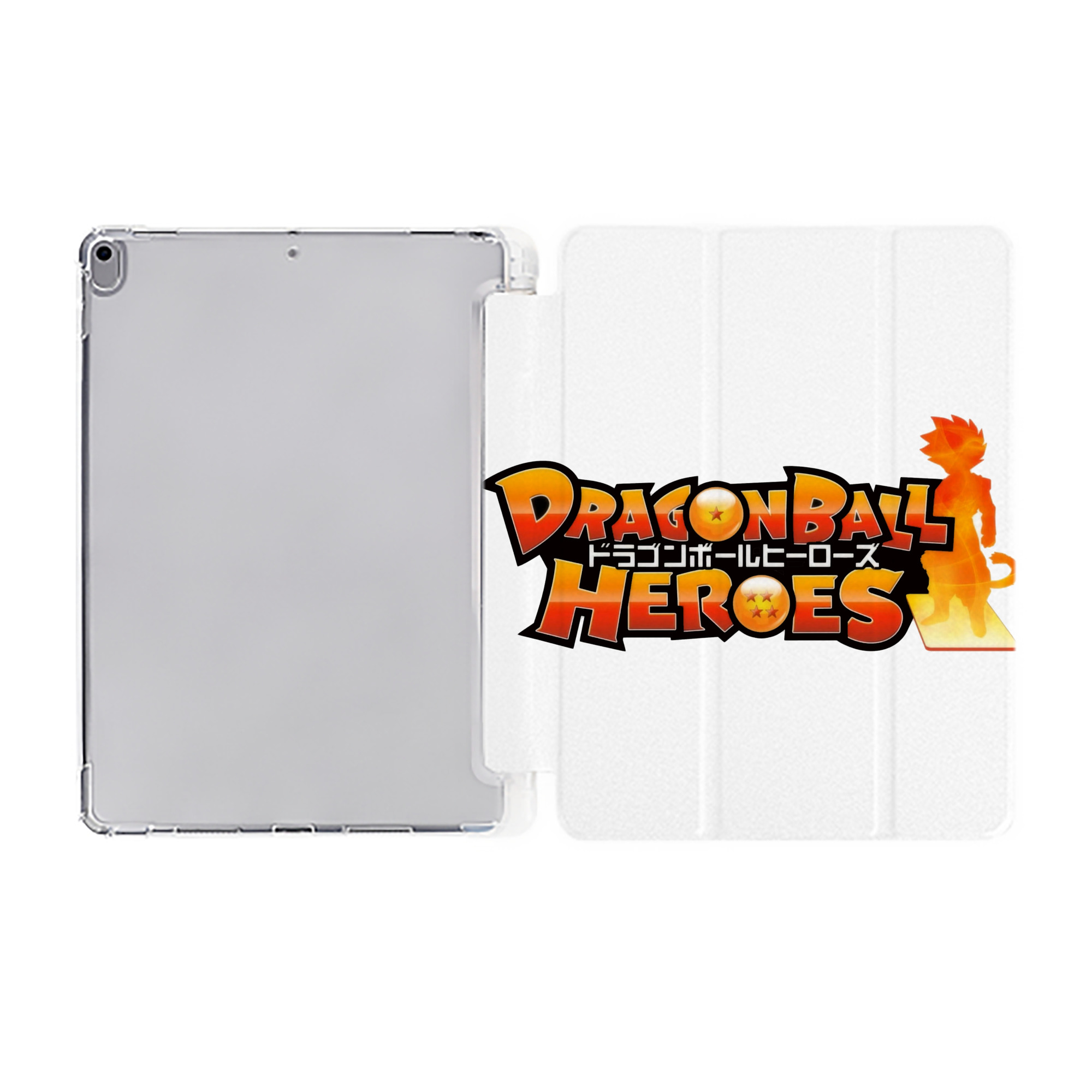 （画像用） ドラゴンボール DRAGON BALL IPad ケース ペン収納付き 三つ折りスタンド PUレザー×シリコン 対応機種9.5/10.5/10.9インチ